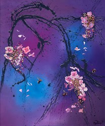 The Honey Run by Kay Davenport - Original Painting on Box Canvas sized 40x48 inches. Available from Whitewall Galleries